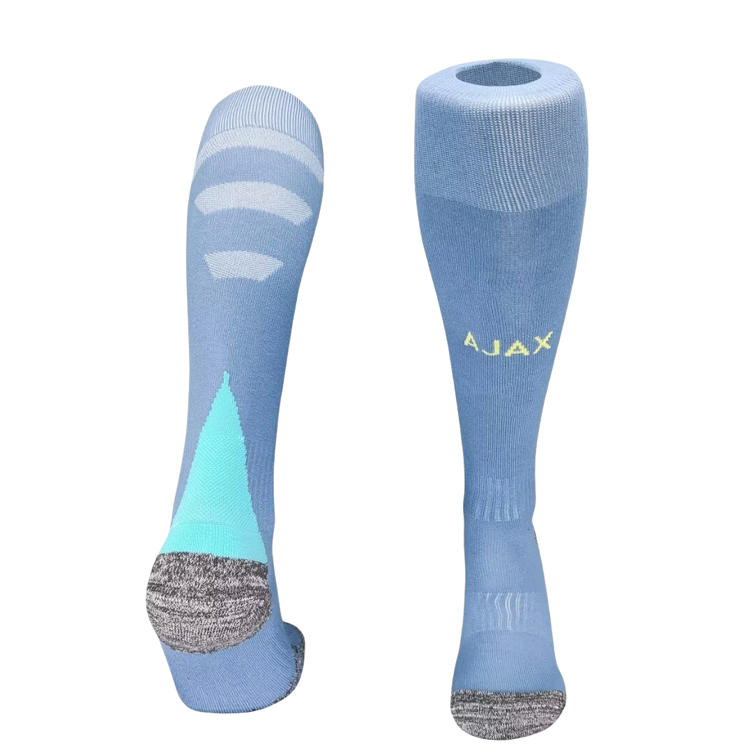 Ajax 24-25 Away Socks - Blue - ManixJersey