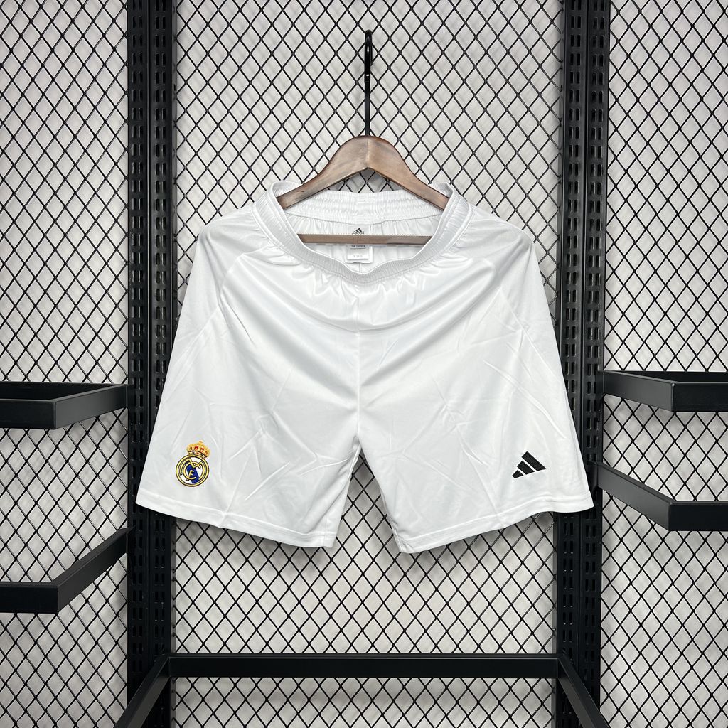 Real Madrid 24-25 Home Shorts - Fans Version - ManixJersey