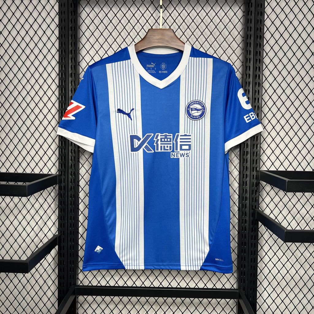 Deportivo Alavés 24-25 Home Stadium Jersey - Fans Version - ManixJersey