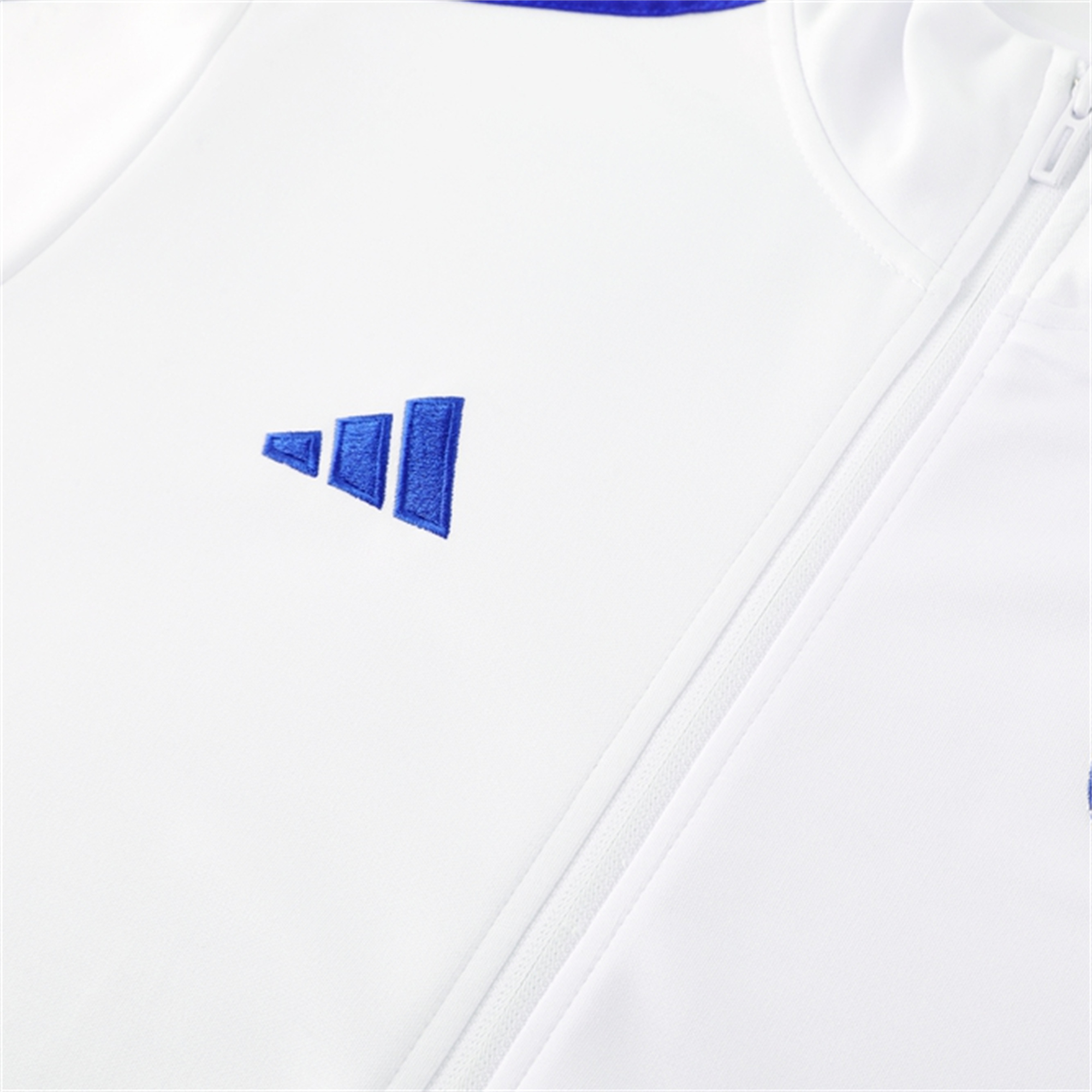 Real Madrid 24-25 Jacket Training Tracksuit - Blue & White - ManixJersey