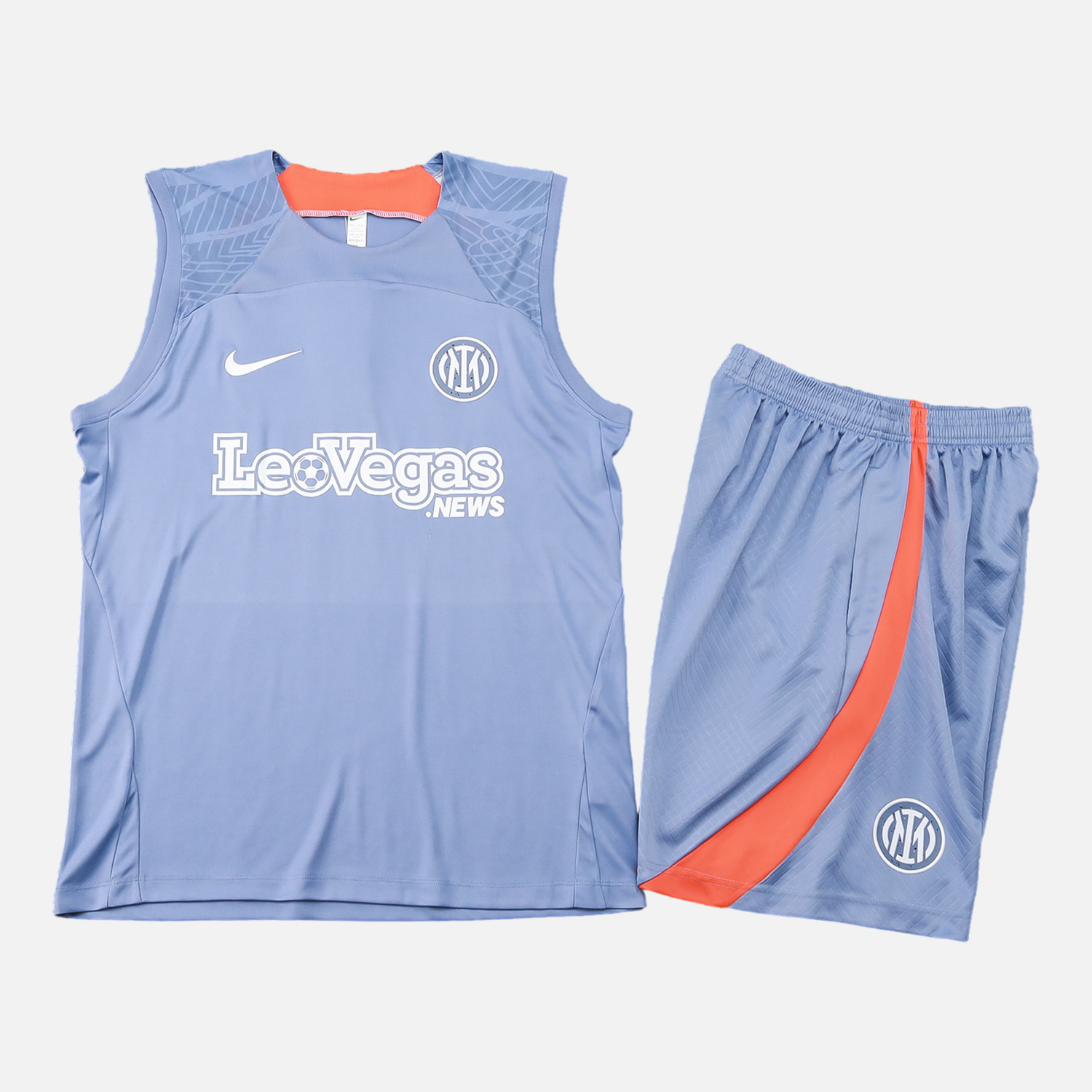 Inter Milan 24-25 Vest Training Set - Light Grey - ManixJersey