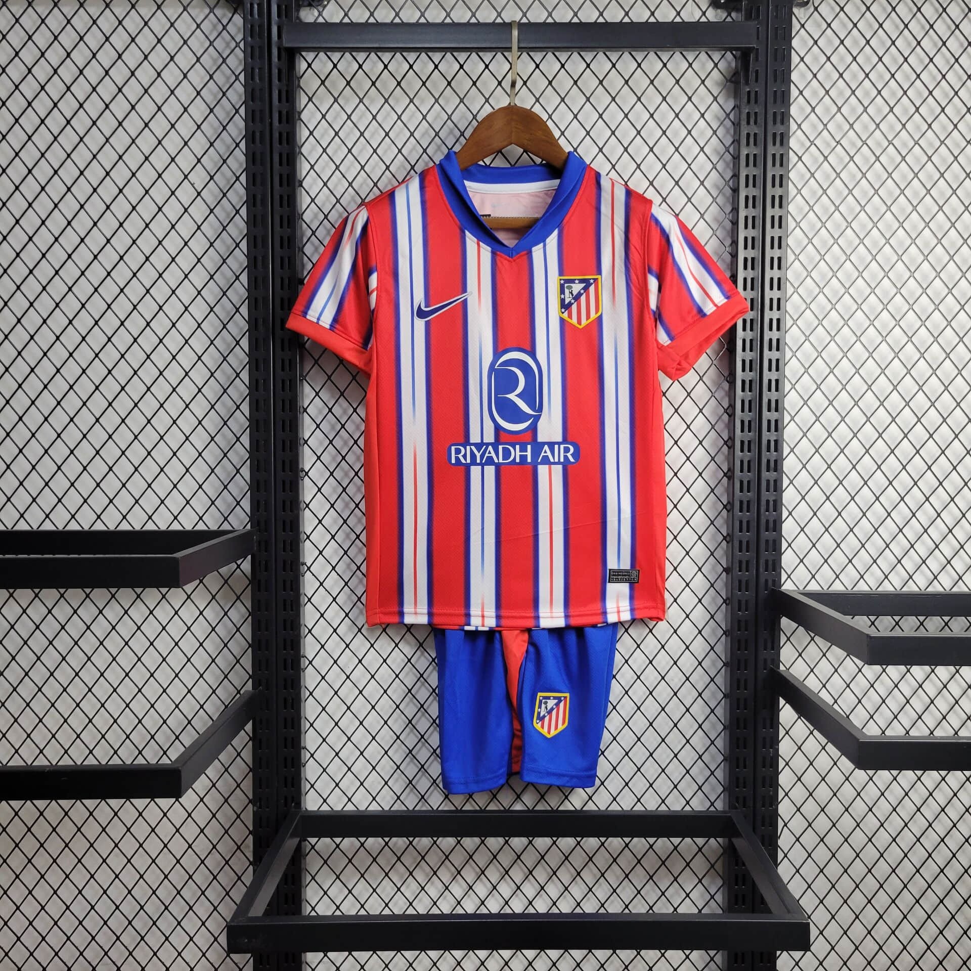 Atletico Madrid 24-25 Home Kids Kit - ManixJersey