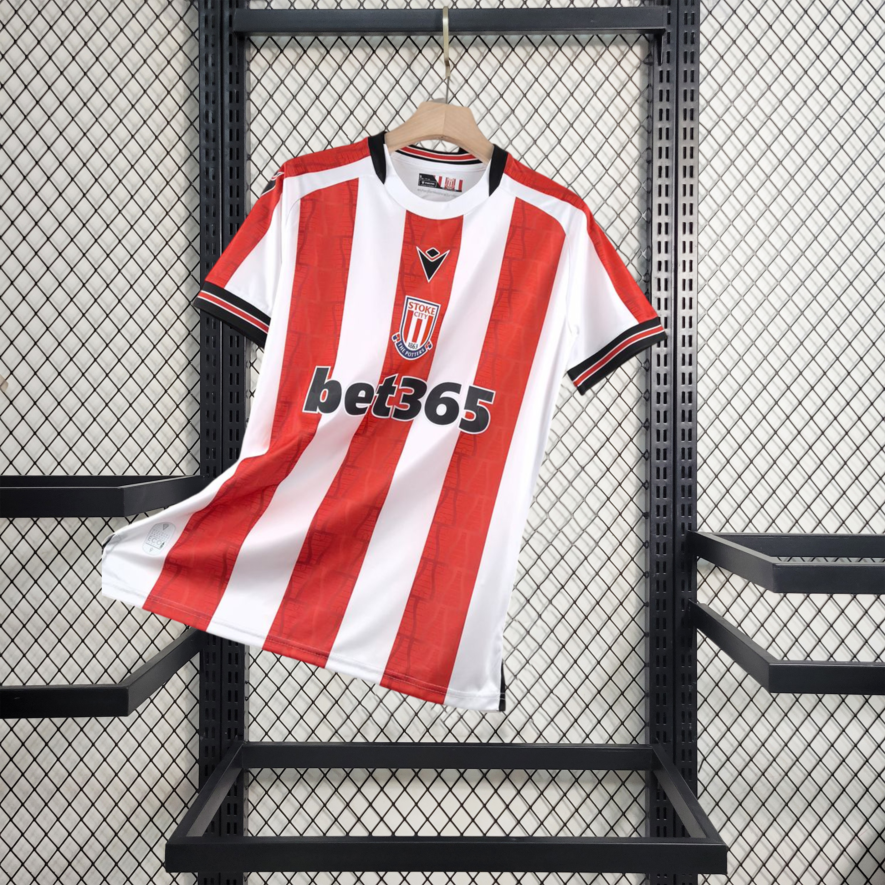 Stoke City 24-25 Home Stadium Jersey - Fans Version - ManixJersey