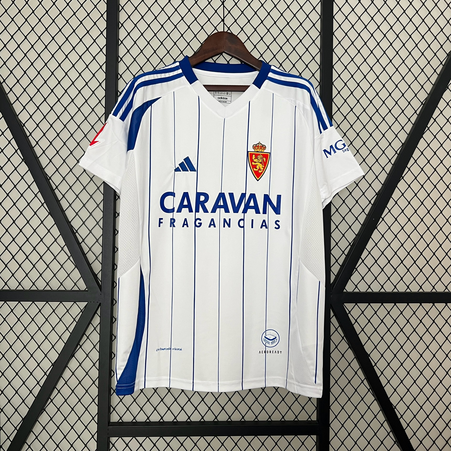 Zaragoza 24-25 Home Stadium Jersey - Fans Version - ManixJersey