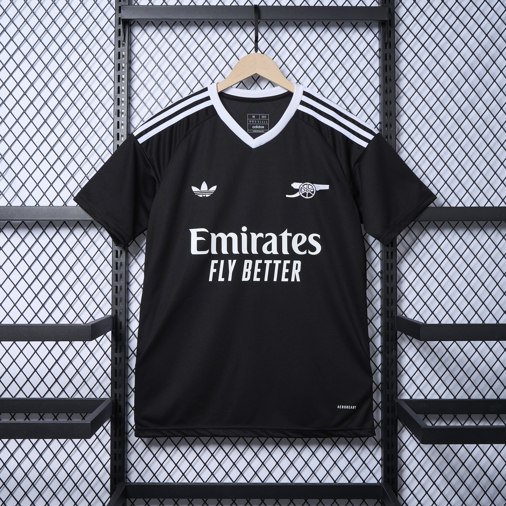 Arsenal 24-25 Black Goalkeeper GK Third Jersey - Fans Version - ManixJersey