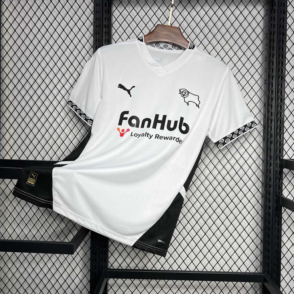 Derby County 24-25 Home stadium Jersey - Fans Version - ManixJersey