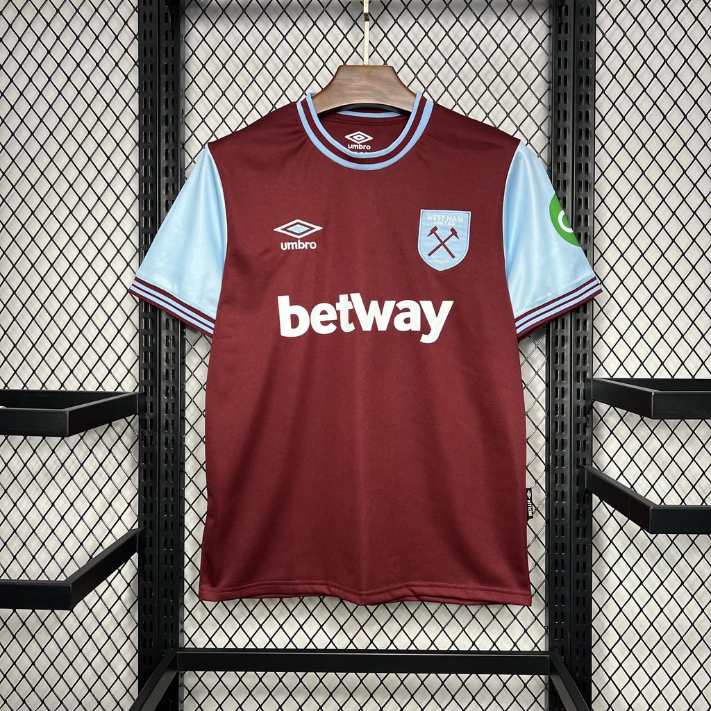 West Ham United 24-25 Home Stadium Jersey - Fans Version - ManixJersey