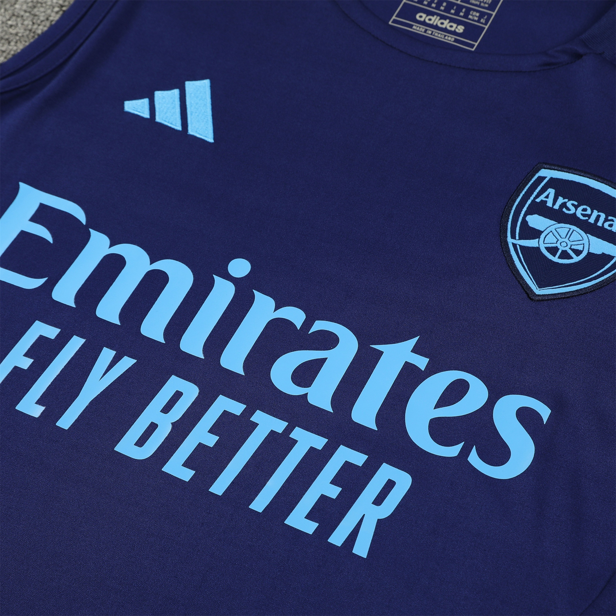 Arsenal 24-25 Vest Training Set - Blue - ManixJersey