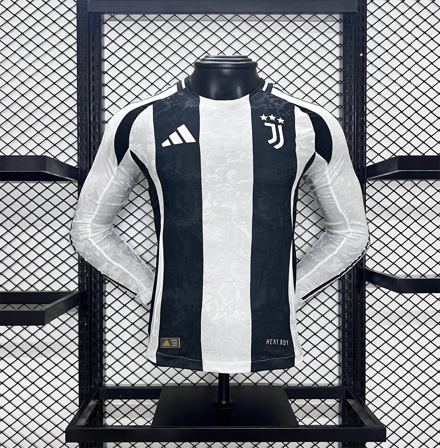 Juventus 24-25 Home Long Sleeve Jersey - Player Version - ManixJersey