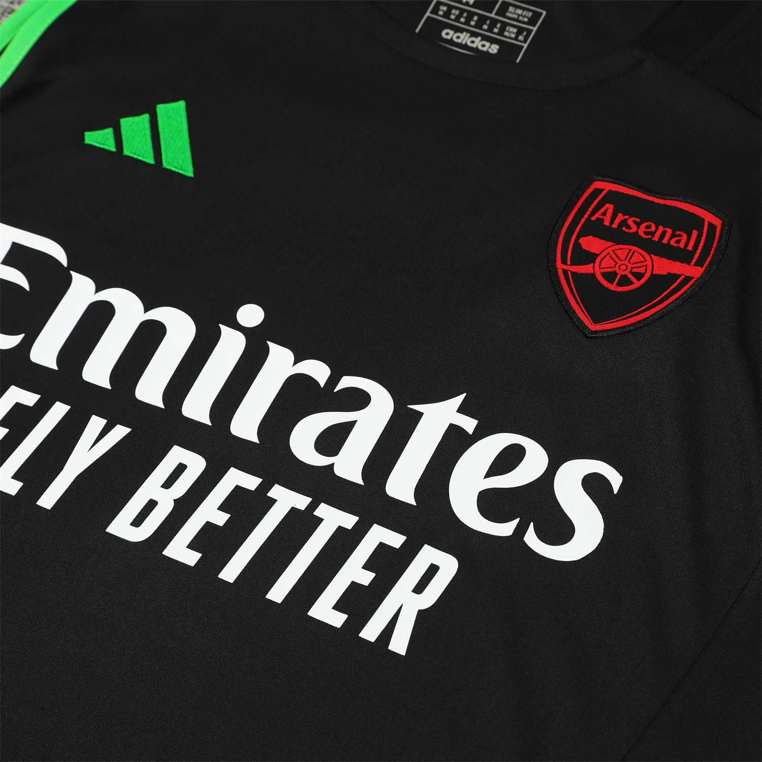Arsenal 24-25 Vest Training Set - Black - ManixJersey
