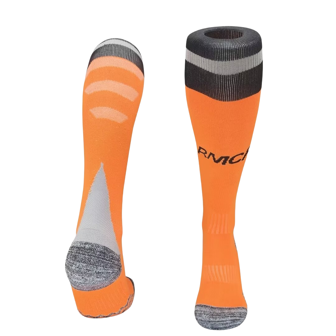 Real Madrid 24-25 Away Socks - Orange - ManixJersey