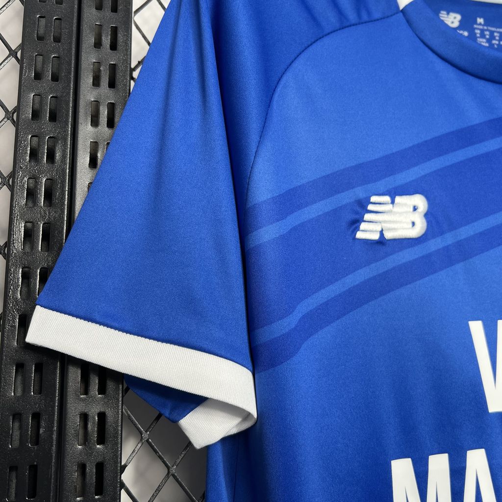 Cardiff City 24-25 Home Stadium Jersey - Fans Version - ManixJersey