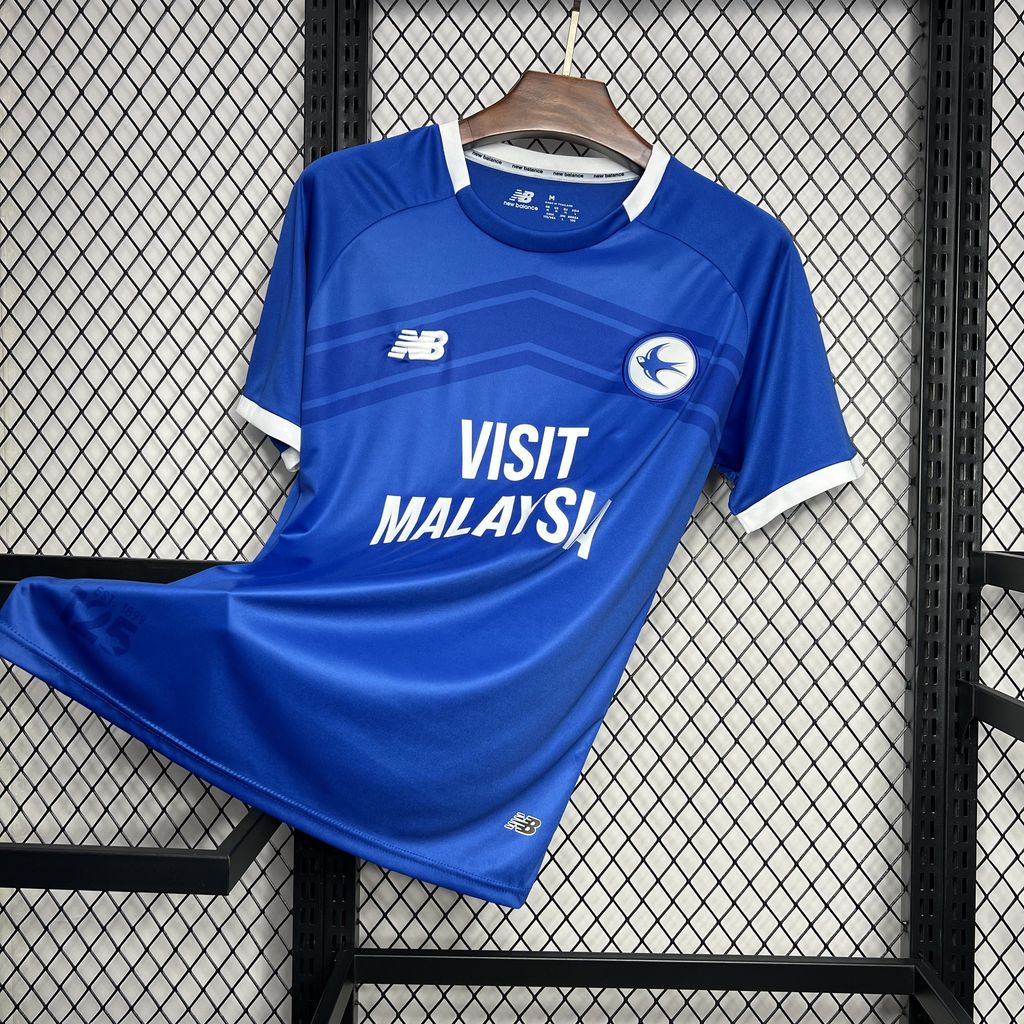 Cardiff City 24-25 Home Stadium Jersey - Fans Version - ManixJersey