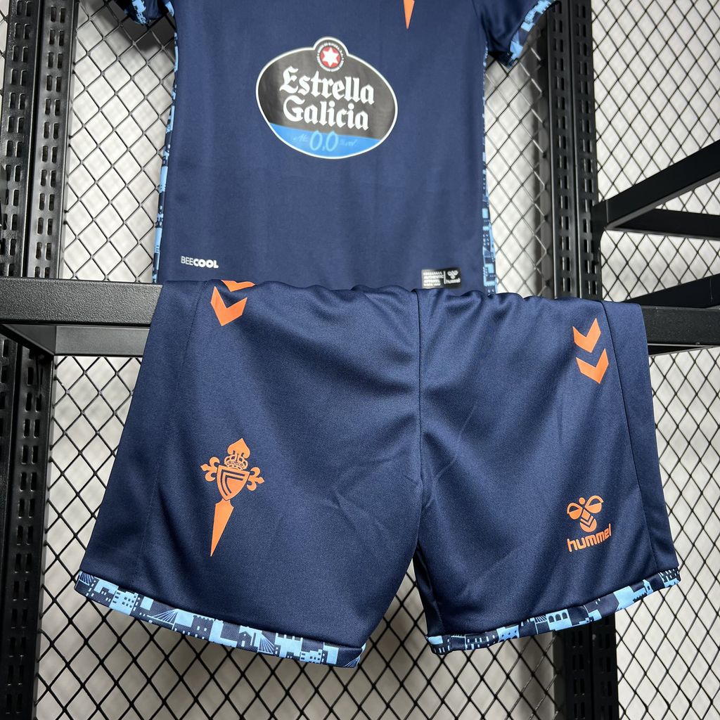 Celta Vigo 24-25 Away Kids Kit - ManixJersey