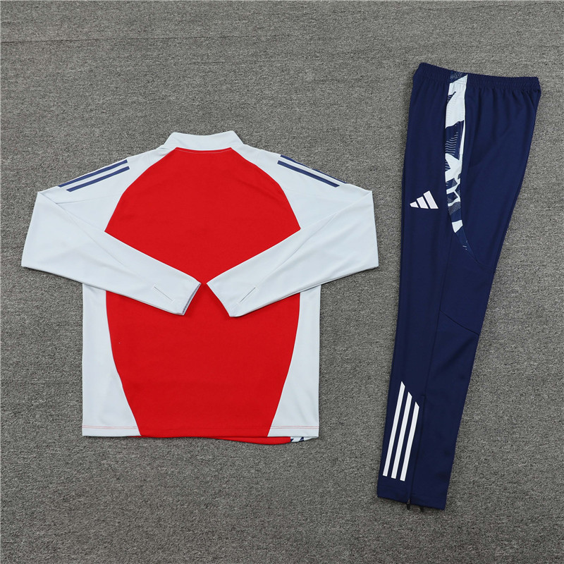 Arsenal 24-25 Long Sleeve Training Set - Red & Blue - ManixJersey