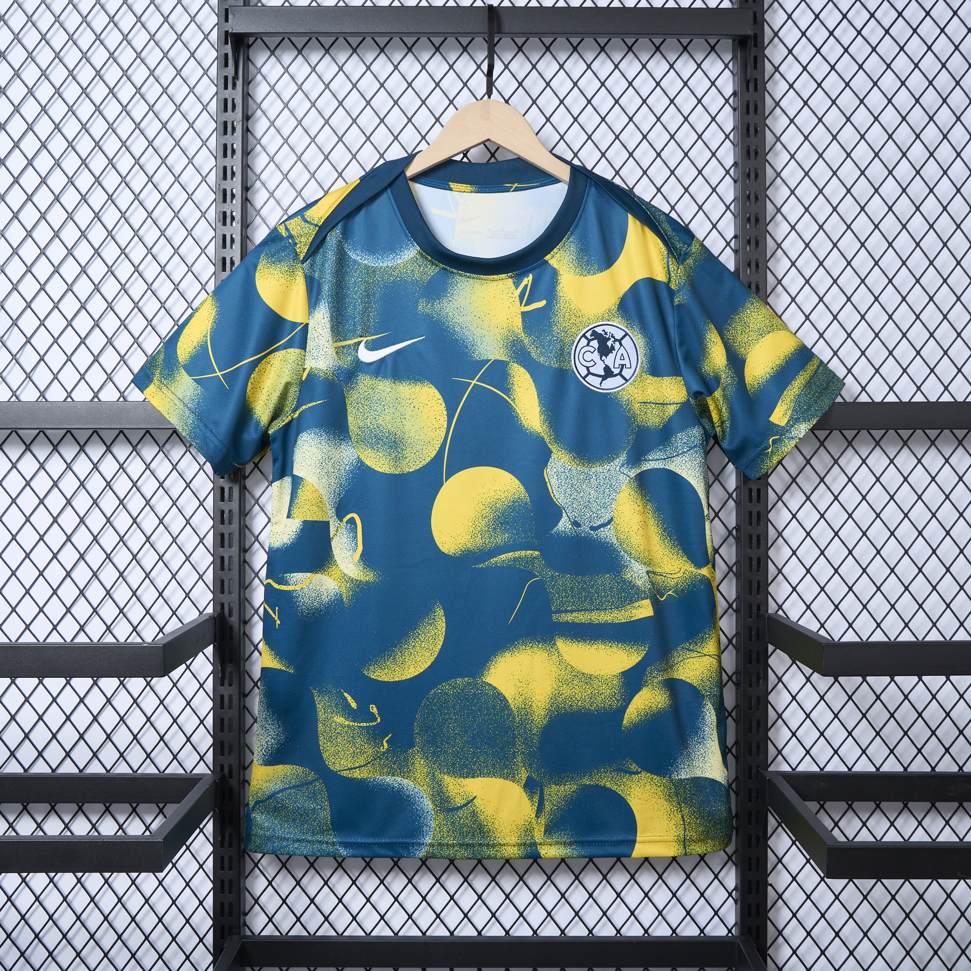 Club América 24-25 Yellow Pre-match Training Jersey - Fans Version - ManixJersey