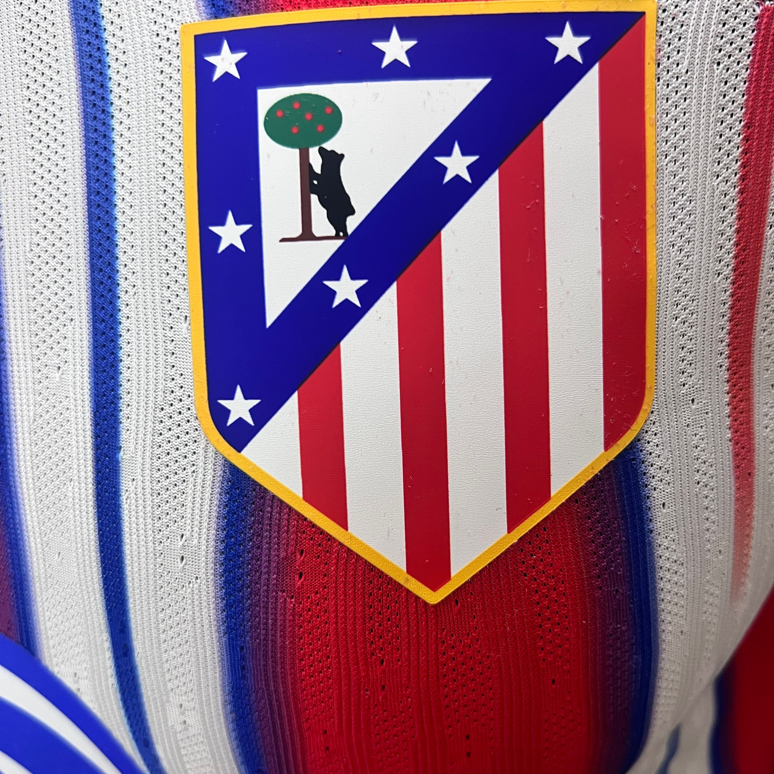 Atletico Madrid 24-25 Home Long Sleeve Jersey - Player Version - ManixJersey