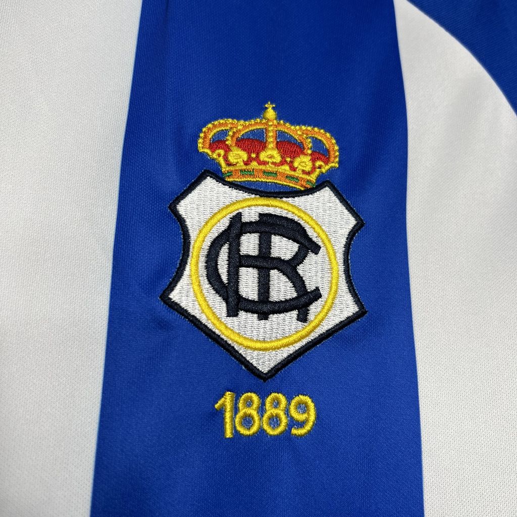 Real Club Recreativo de Huelva 24-25 Home Stadium Jersey - Fans Version - ManixJersey