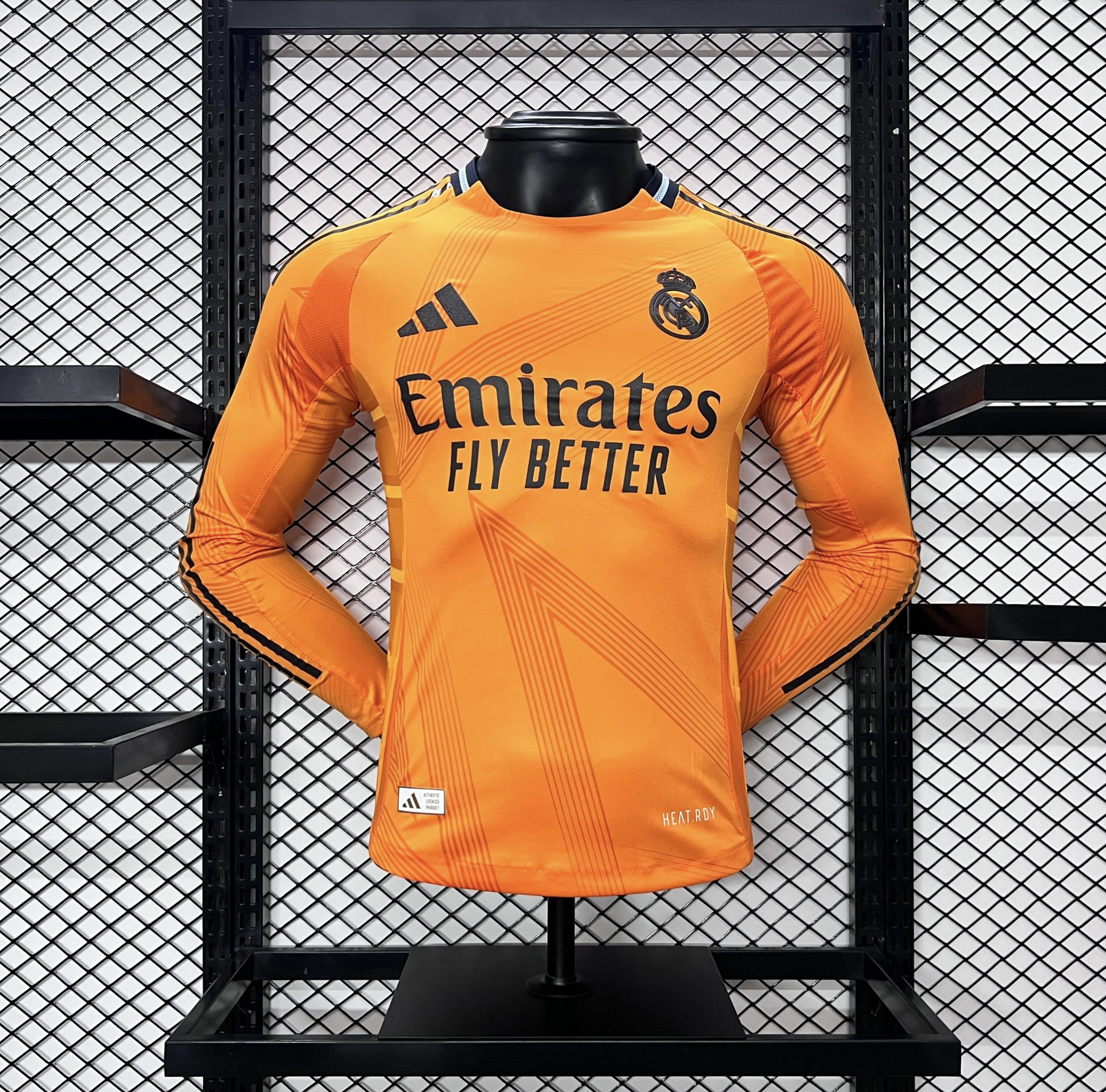 Real Madrid 24-25 Away Long Sleeve Jersey - Player Version - ManixJersey