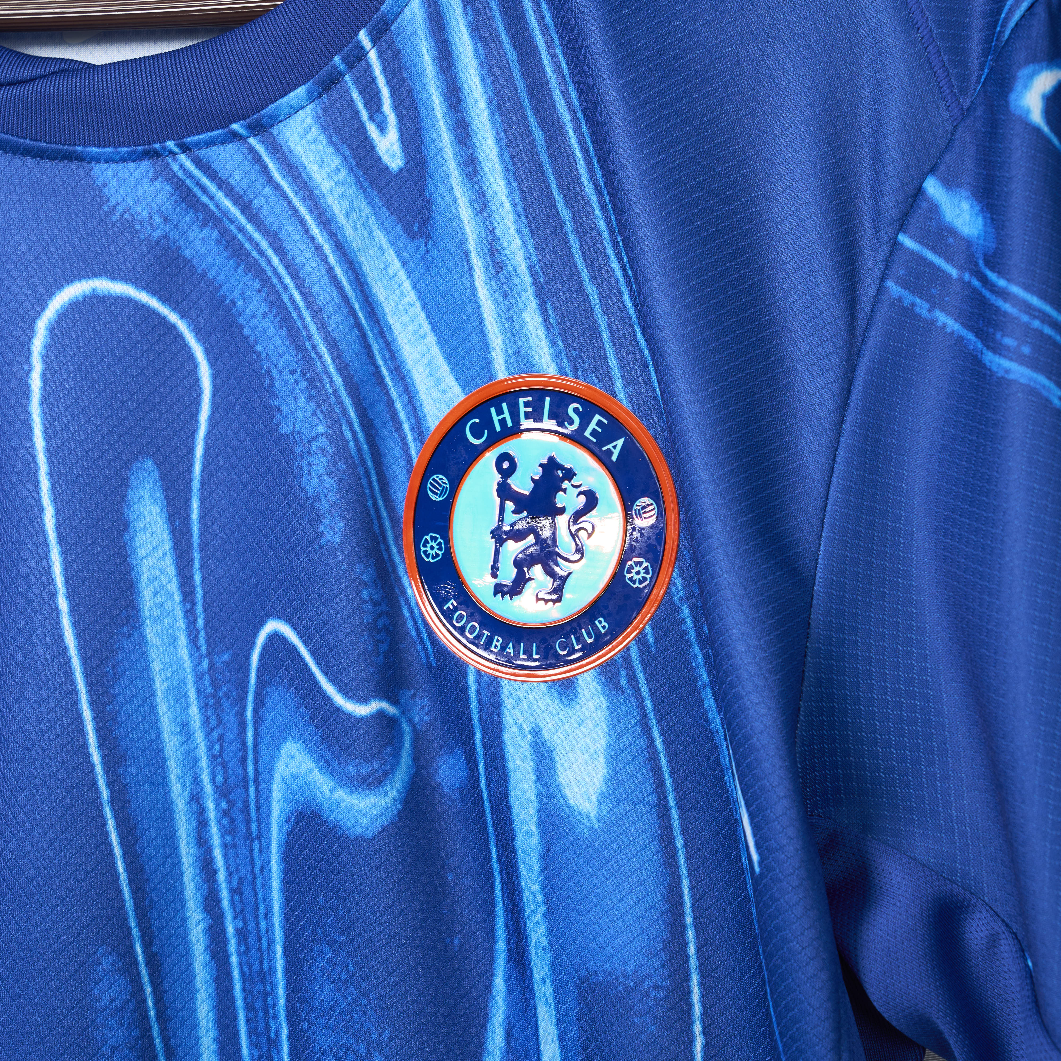 C.H.E.L.S.E.A 24-25 Home Stadium Jersey With Chest Advertisement - Fans Version - ManixJersey