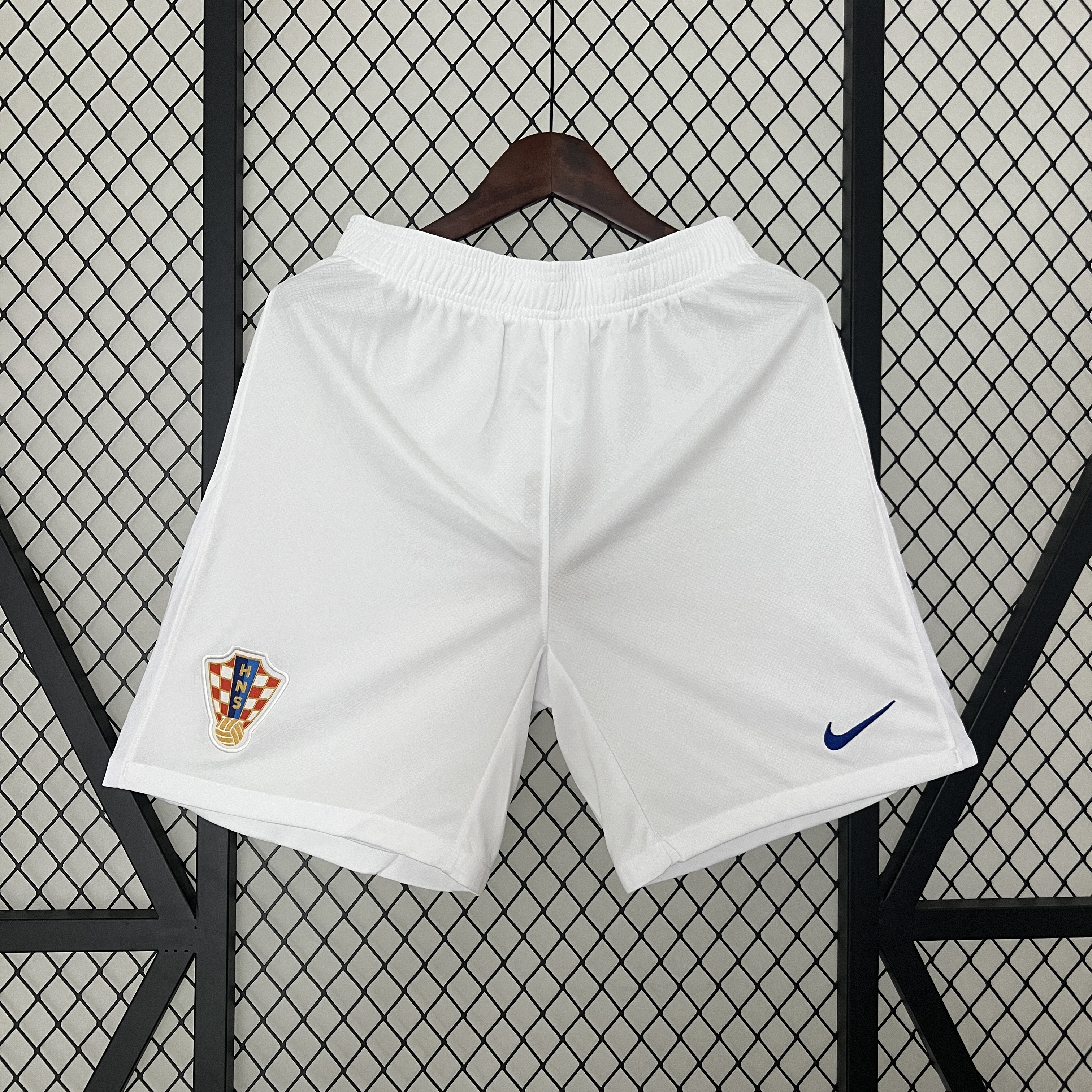 Croatia 2024 Home Shorts - Fans Version - ManixJersey