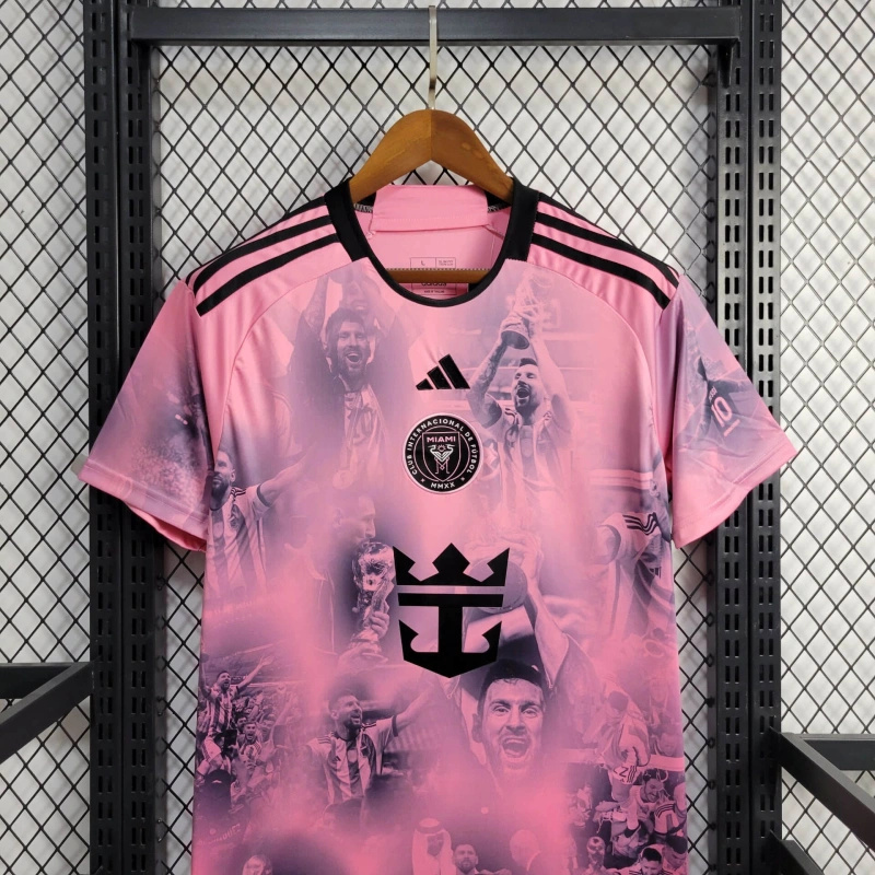 INT M.A.M X M-E-.S-S-I 2024 Special Edition Jersey - Fans Version - ManixJersey