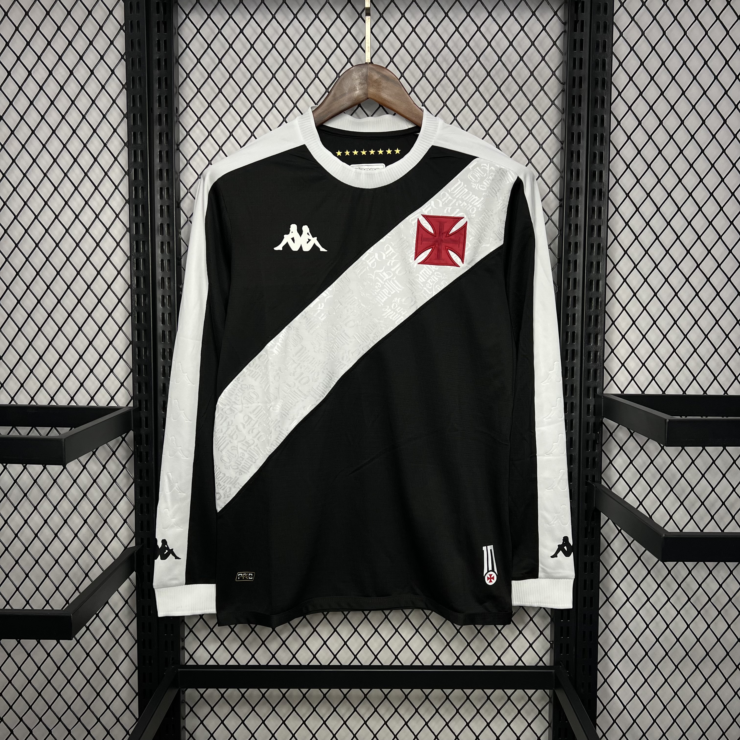 Vasco da Gama 24-25 Home Long Sleeve Jersey - Fans Version - ManixJersey
