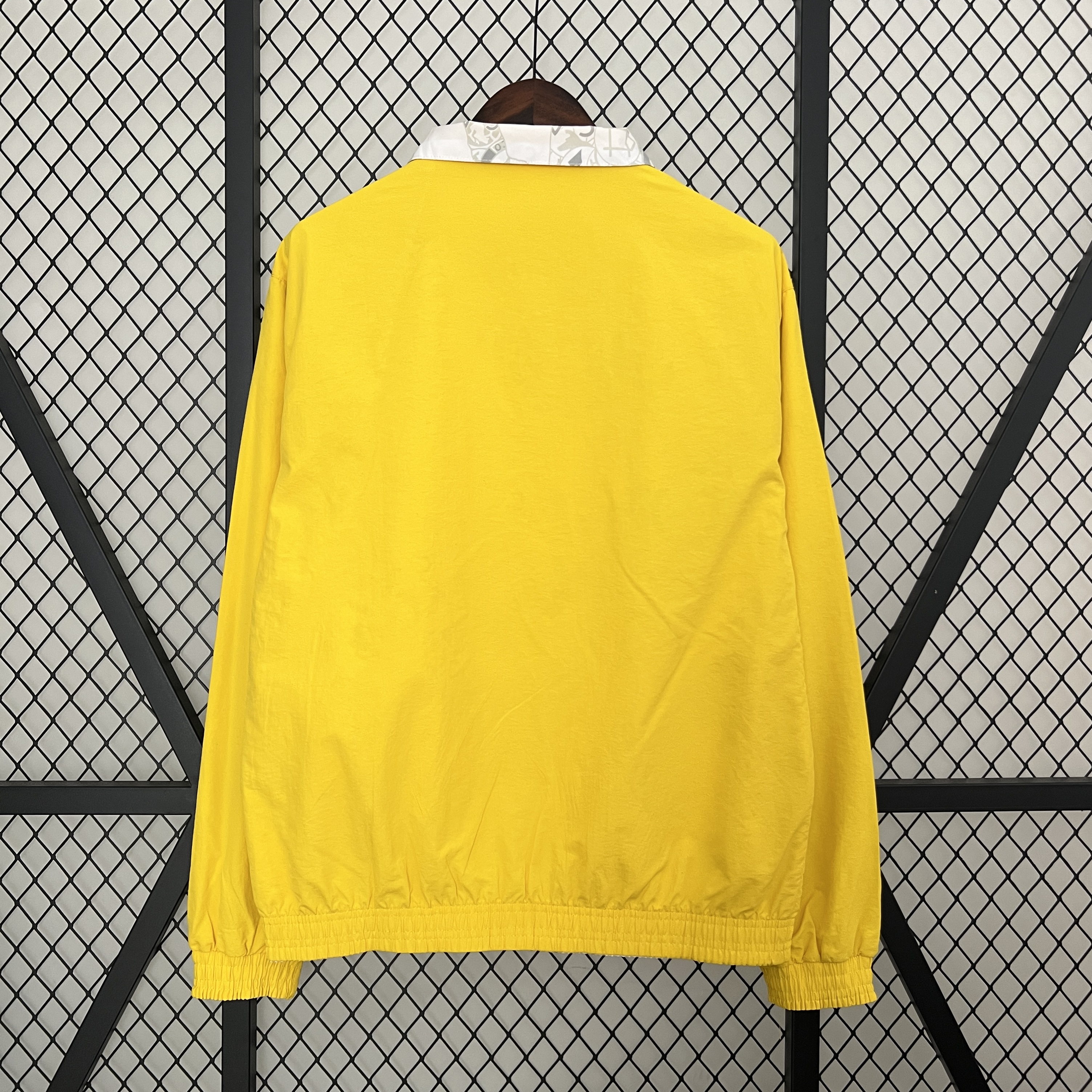 Club América 24-25 Double Sided Reversible Windbreaker - Yellow & White - ManixJersey