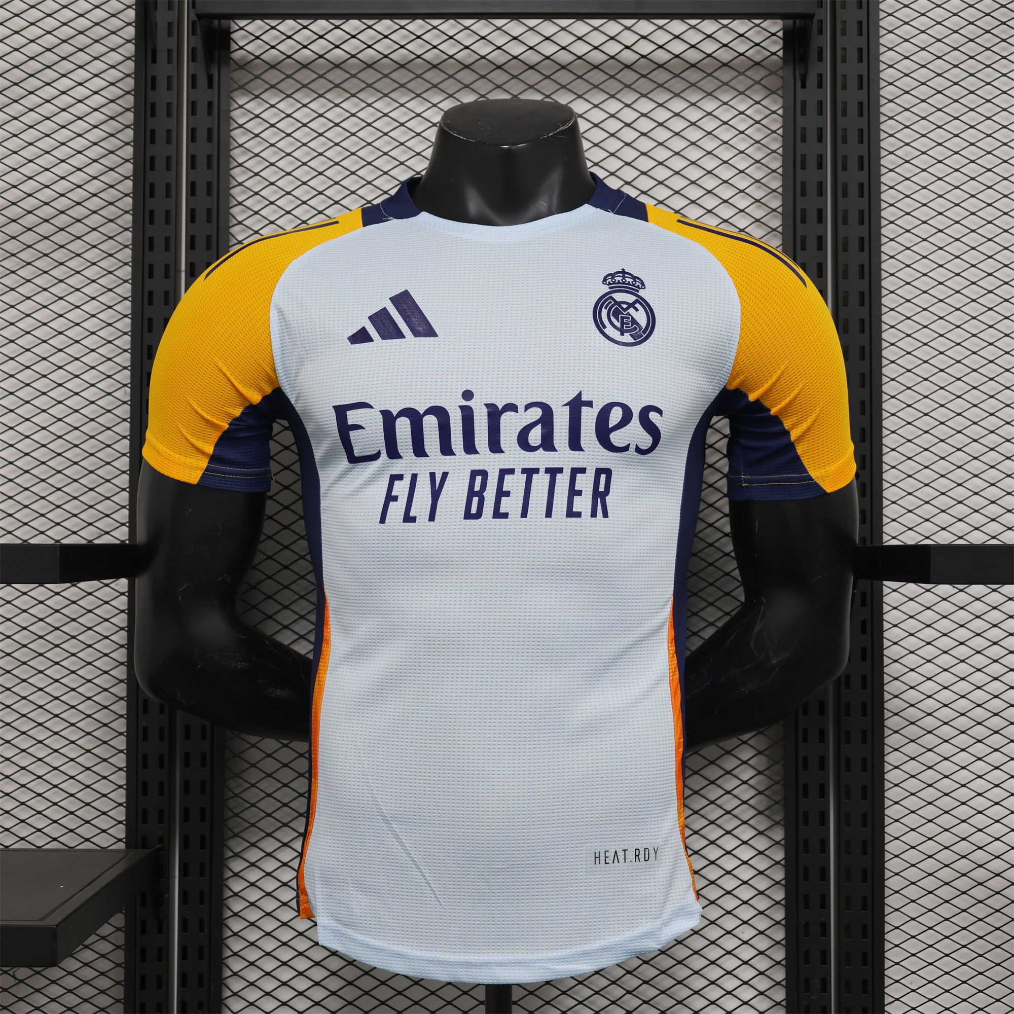 Real Madrid 24-25 Blue Pre-Match Jersey - Player Version - ManixJersey