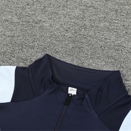 Real Madrid 24-25 Long Sleeve Training Set - Deep Blue - ManixJersey