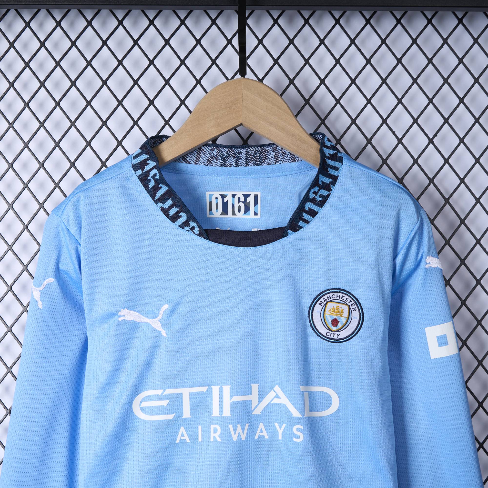 Manchester City 24-25 Home Long Sleeve Kids Kit - ManixJersey
