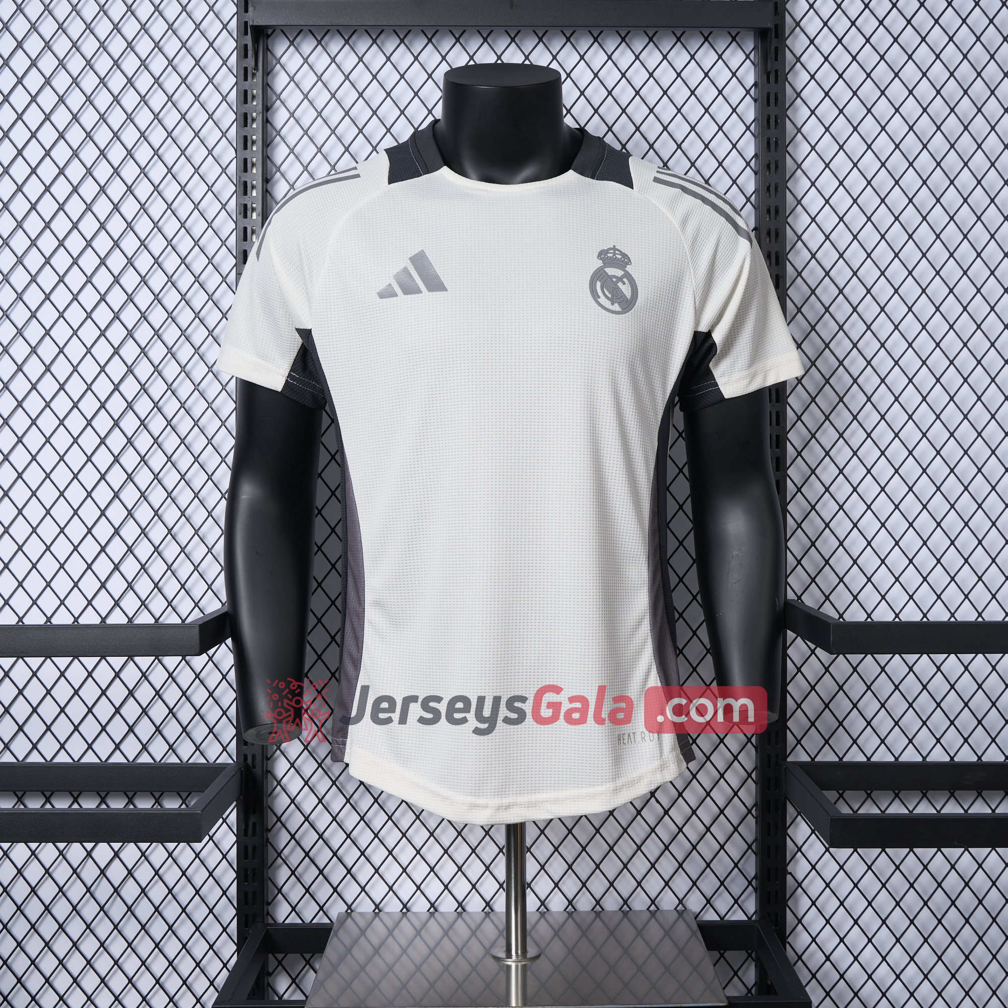 Real Madrid 24-25 White Training Jersey - Player Version - ManixJersey