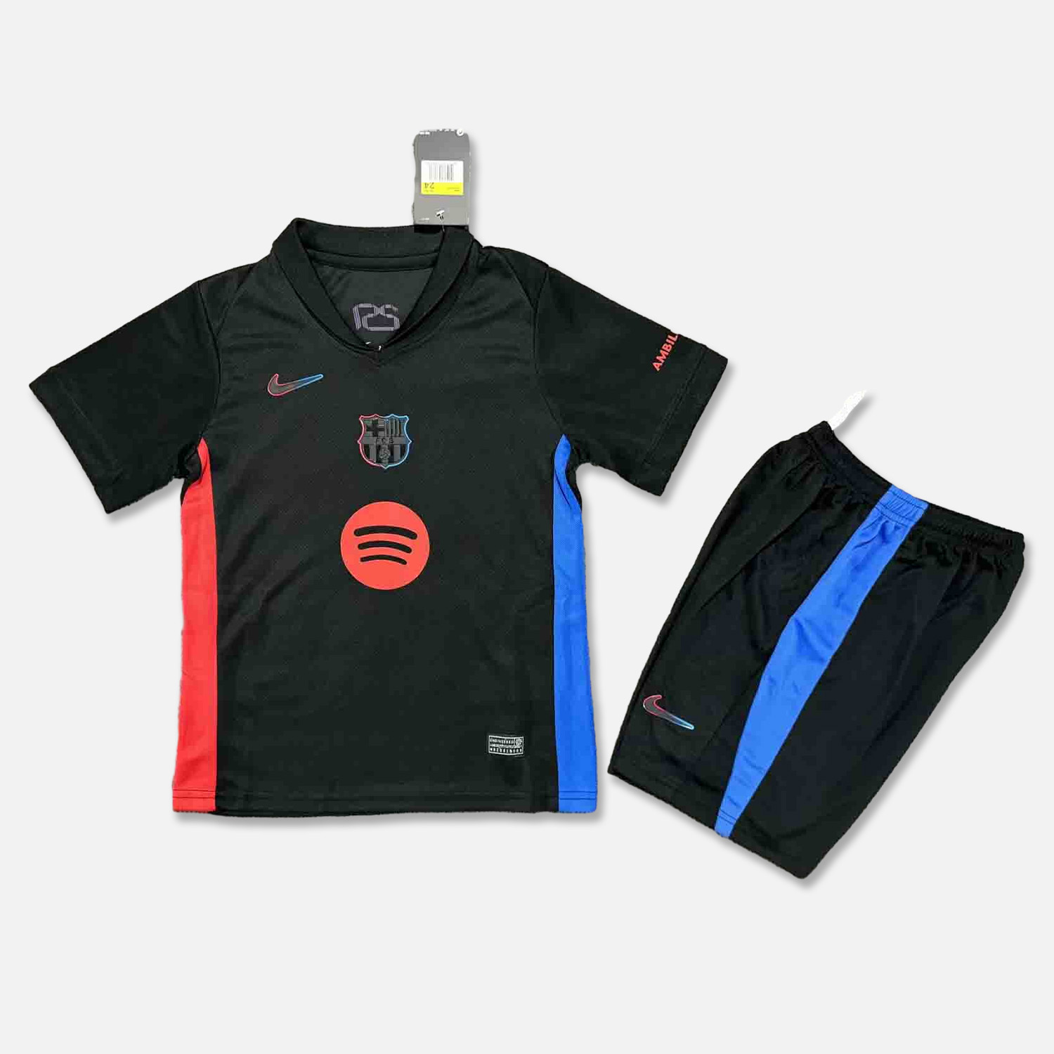 B.A.R.S.A 24-25 Away Kids Kit with Big Logo - ManixJersey