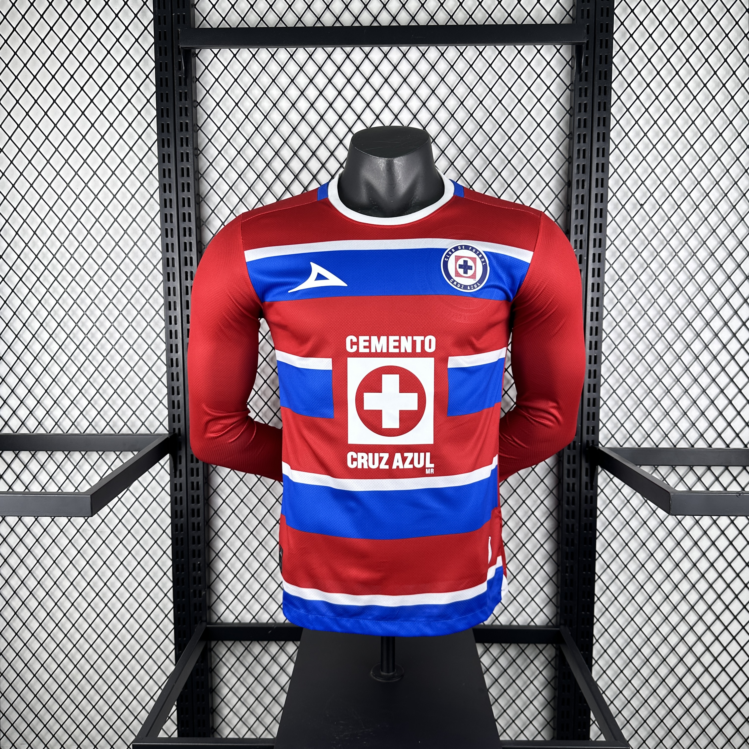 Cruz Azul 24-25 Red Long Sleeve GK Third Jersey - Player Version - ManixJersey