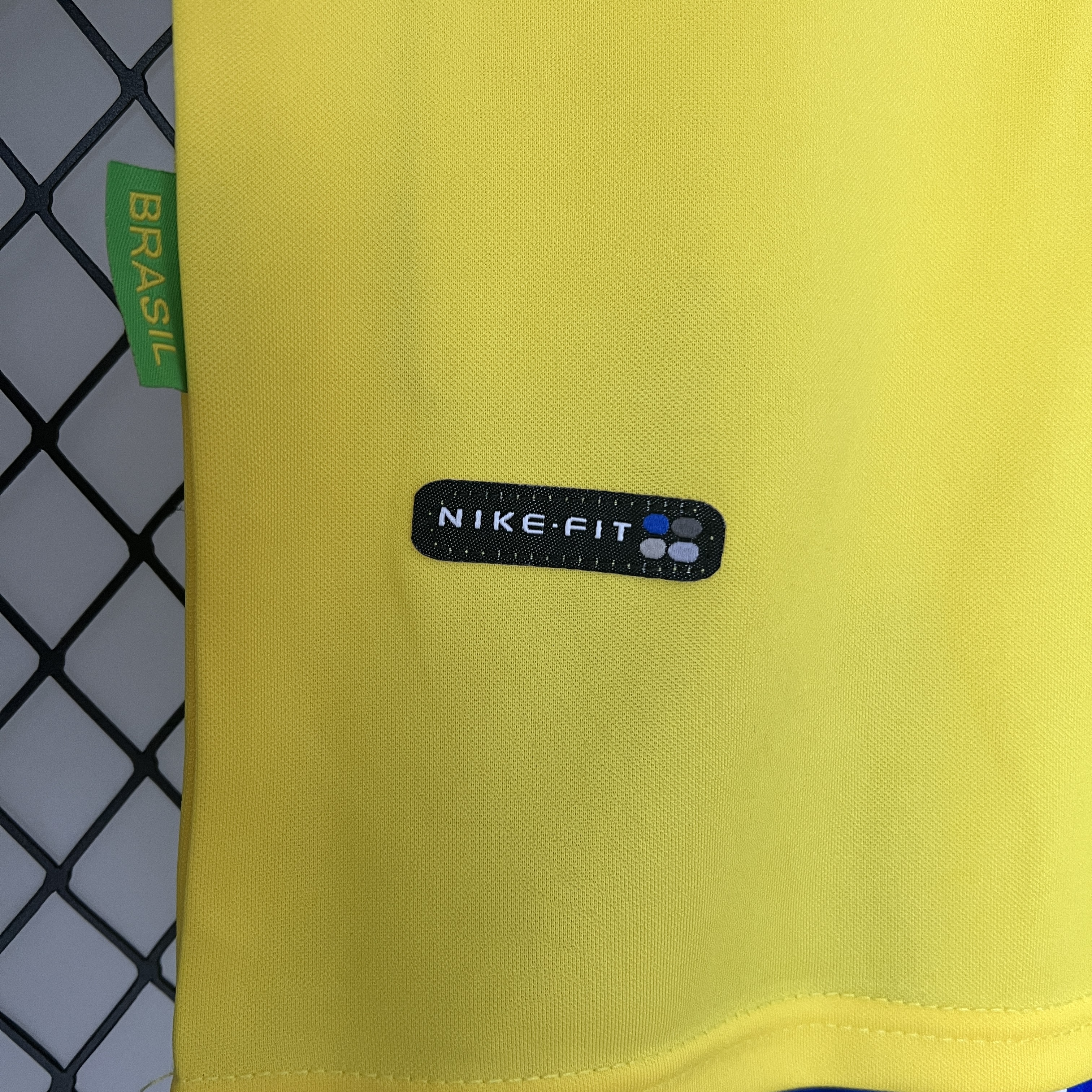 Retro Brazil 1998 Home Stadium Kids Kit - ManixJersey