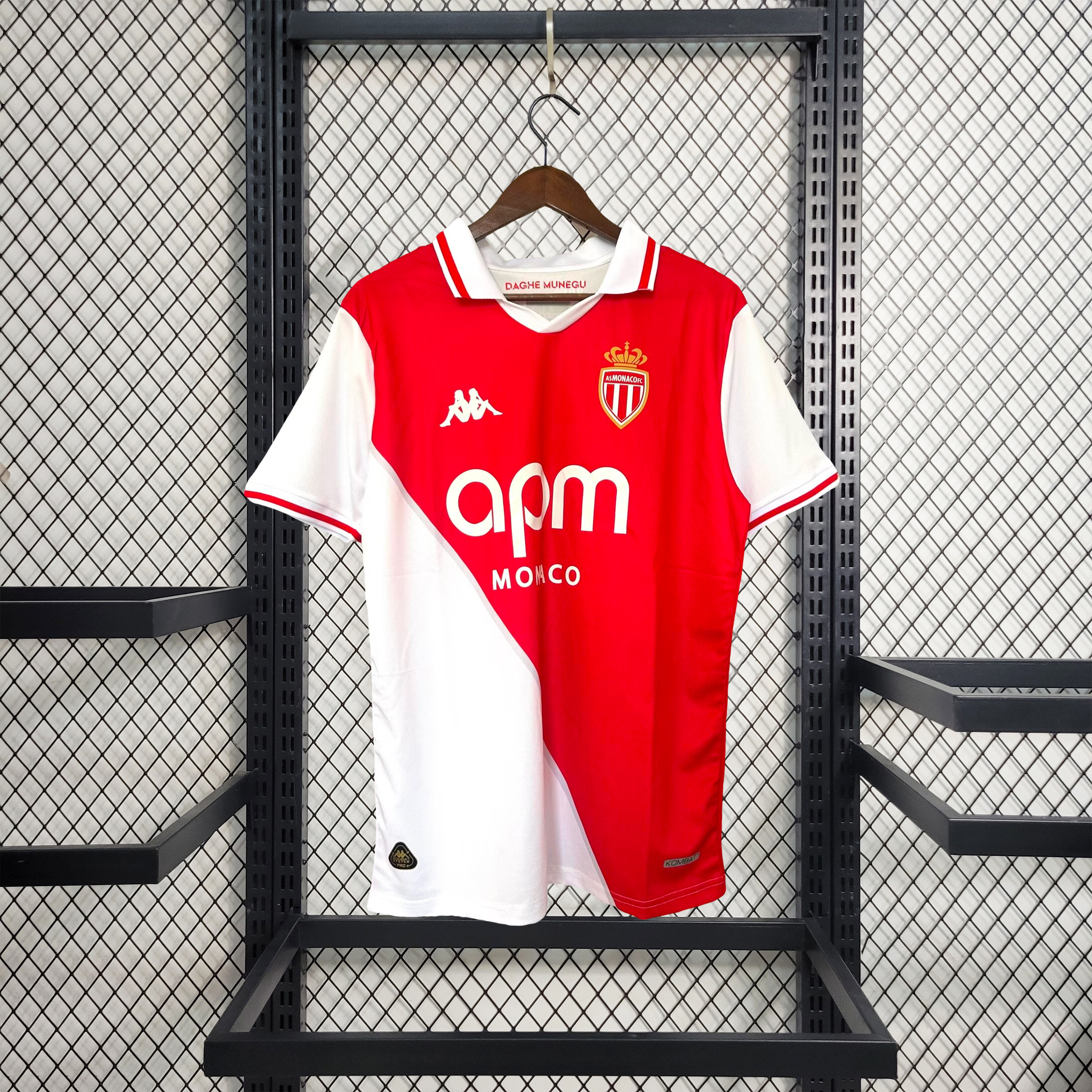 AS Monaco 24-25 Home Jersey - Fans Version - ManixJersey
