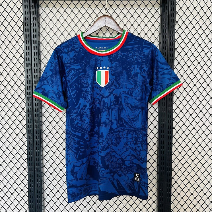 Italy 2024 Blue Special Edition Jersey - Fans Version - ManixJersey