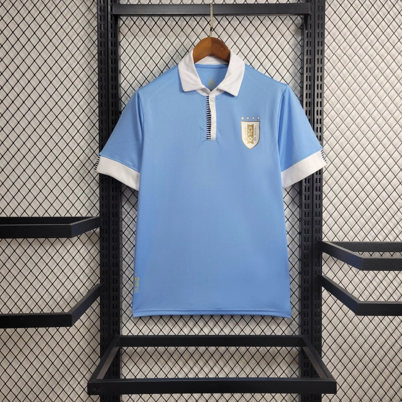 Uruguay 2024 Home Stadium Jersey - Fans Version - ManixJersey