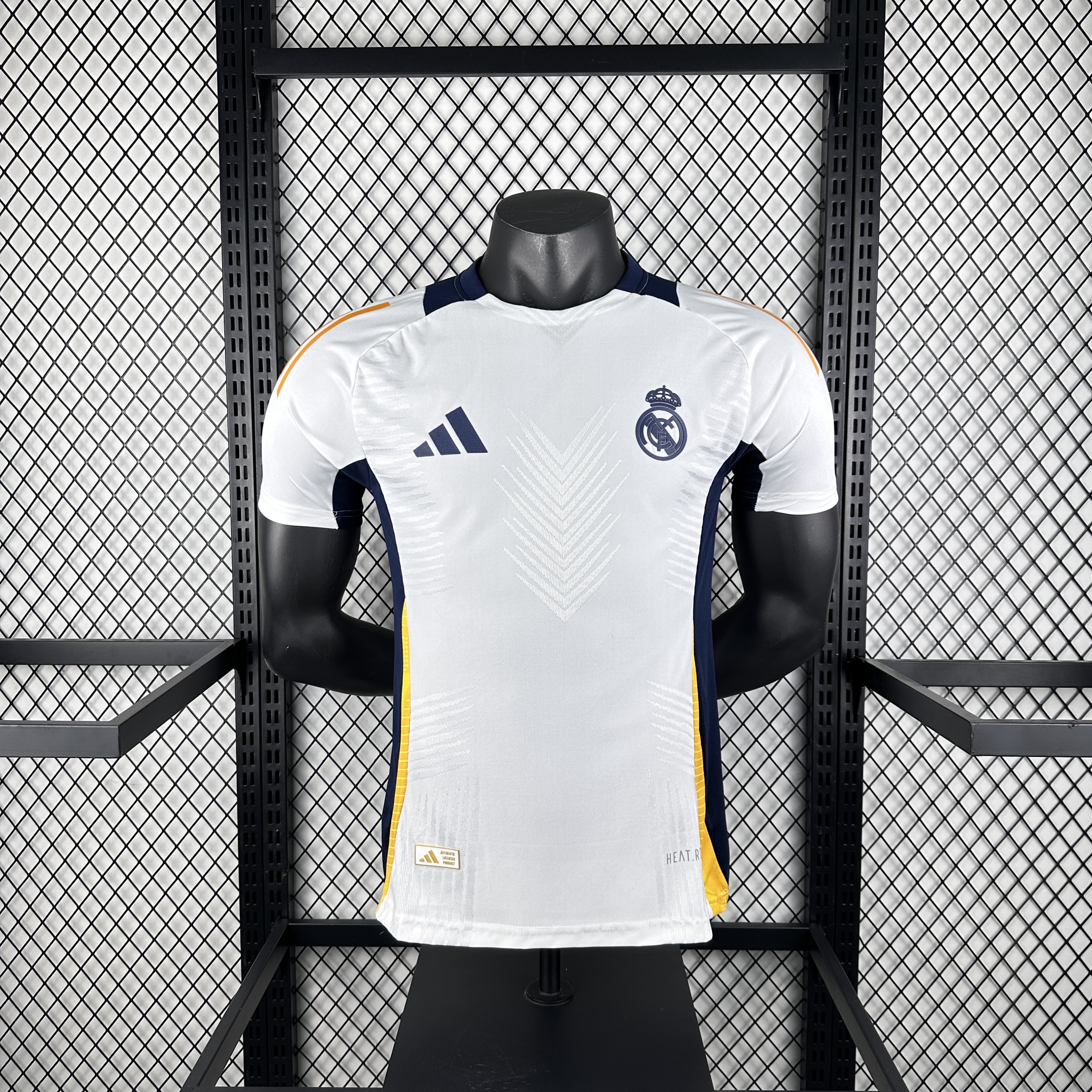 Real Madrid 24-25 White Pre-Match Training Jersey - Player Version - ManixJersey