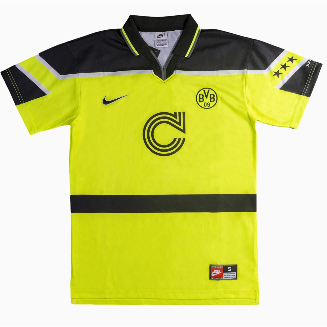 Retro Dortmund 1996-97 Home Champions League Final Jersey - ManixJersey