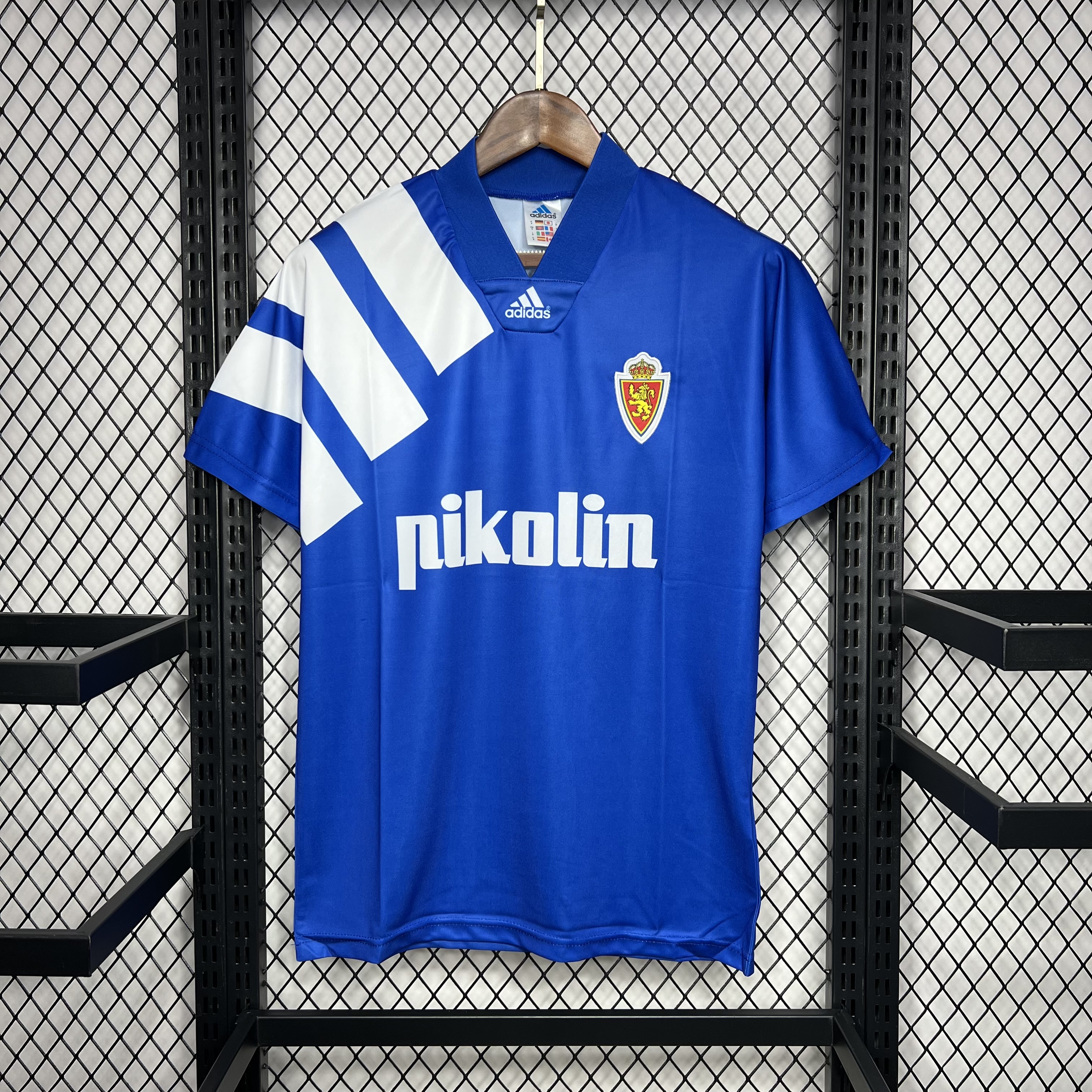 Retro Real Zaragoza 1992-93 Away Jersey - ManixJersey