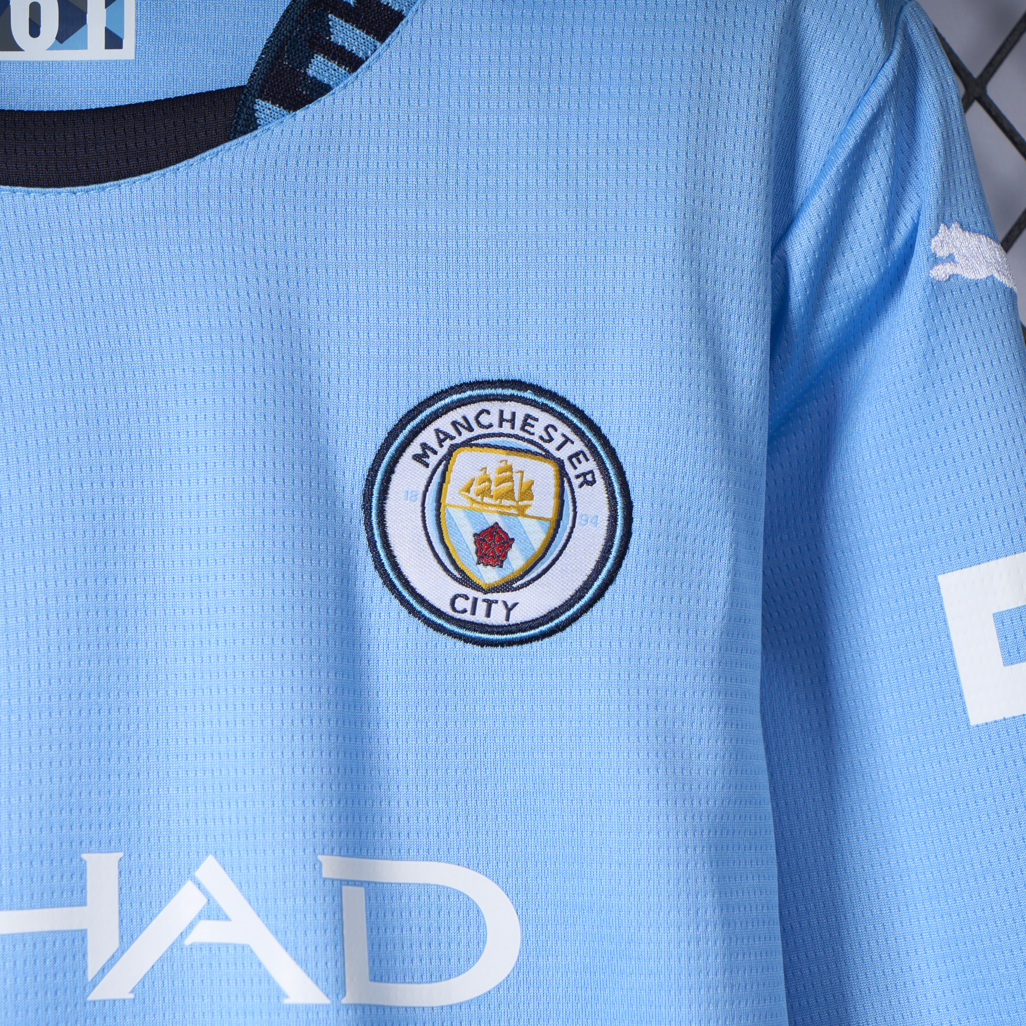 Manchester City 24-25 Home Long Sleeve Kids Kit - ManixJersey