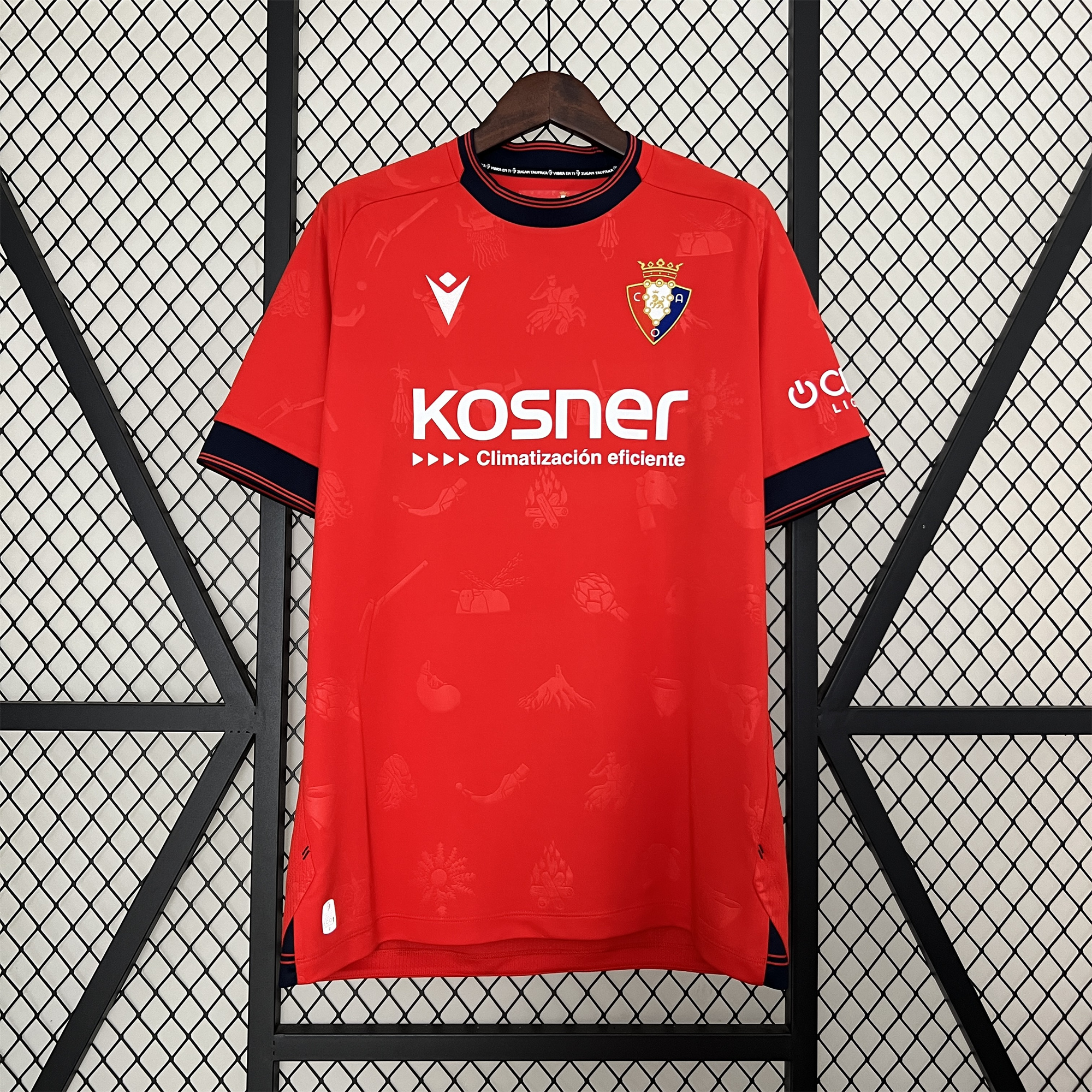 Osasuna 24-25 Home Stadium Jersey - Fans Version - ManixJersey