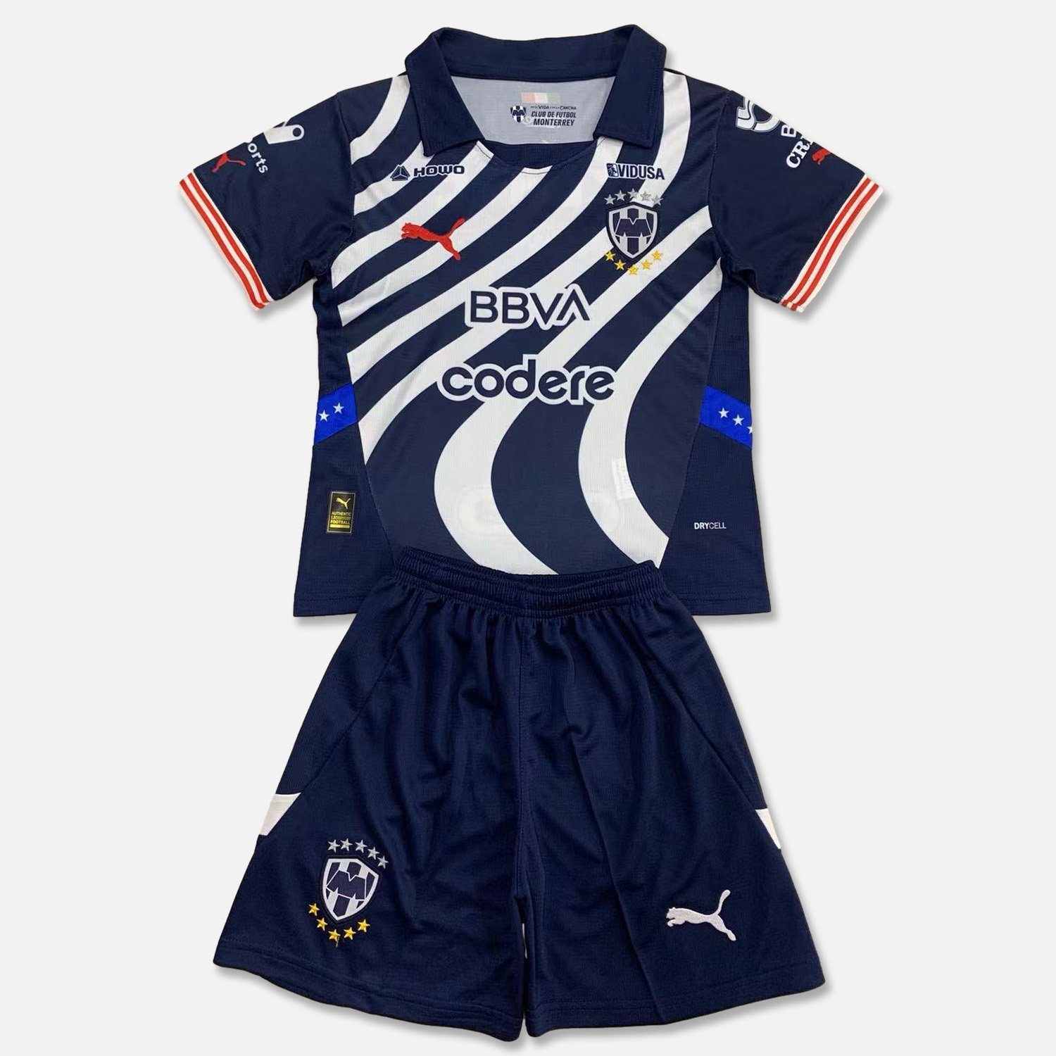 Rayados Monterrey 24-25 Cup Edition Kids Kit - ManixJersey