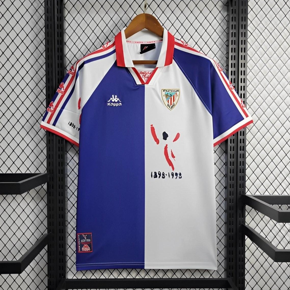 Retro Athletic Bilbao 1997-98 Away Jersey - ManixJersey
