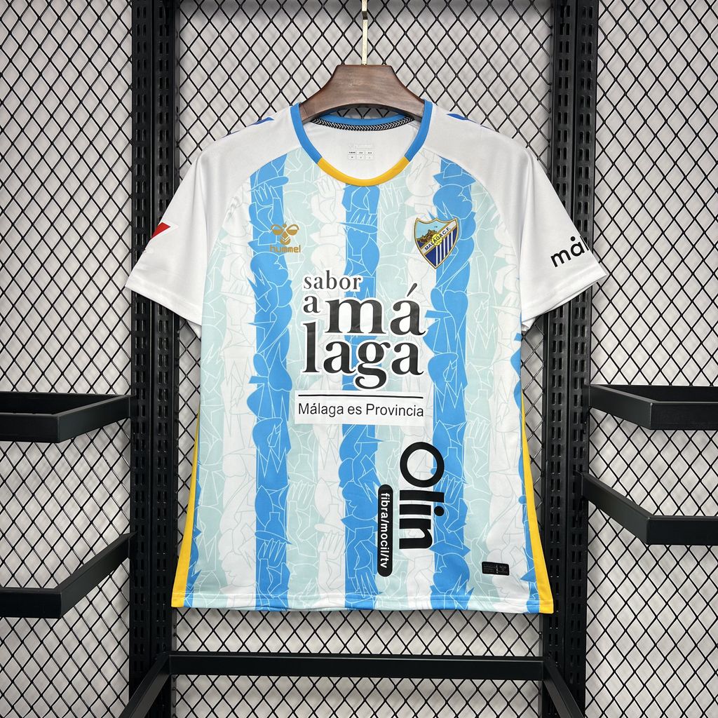 Malaga 24-25 Home Stadium Jersey - Fans Version - ManixJersey
