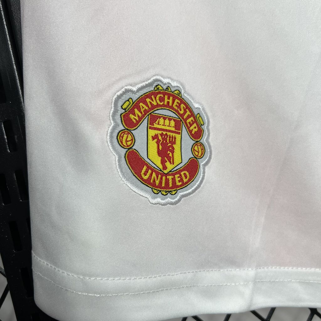 Manchester United 24-25 Home Shorts - Fans Version - ManixJersey