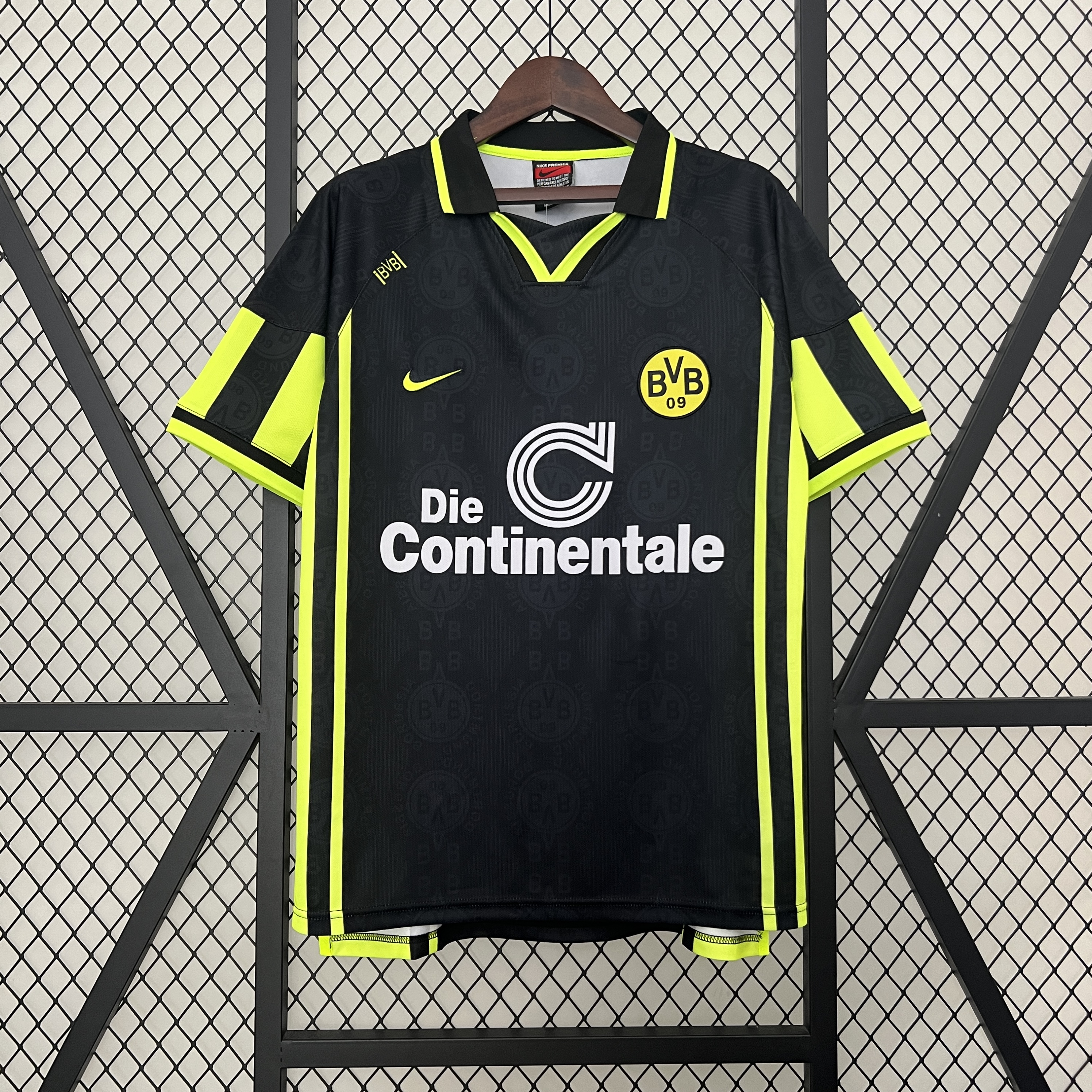 Retro Dortmund 1996-97 Away Jersey - ManixJersey