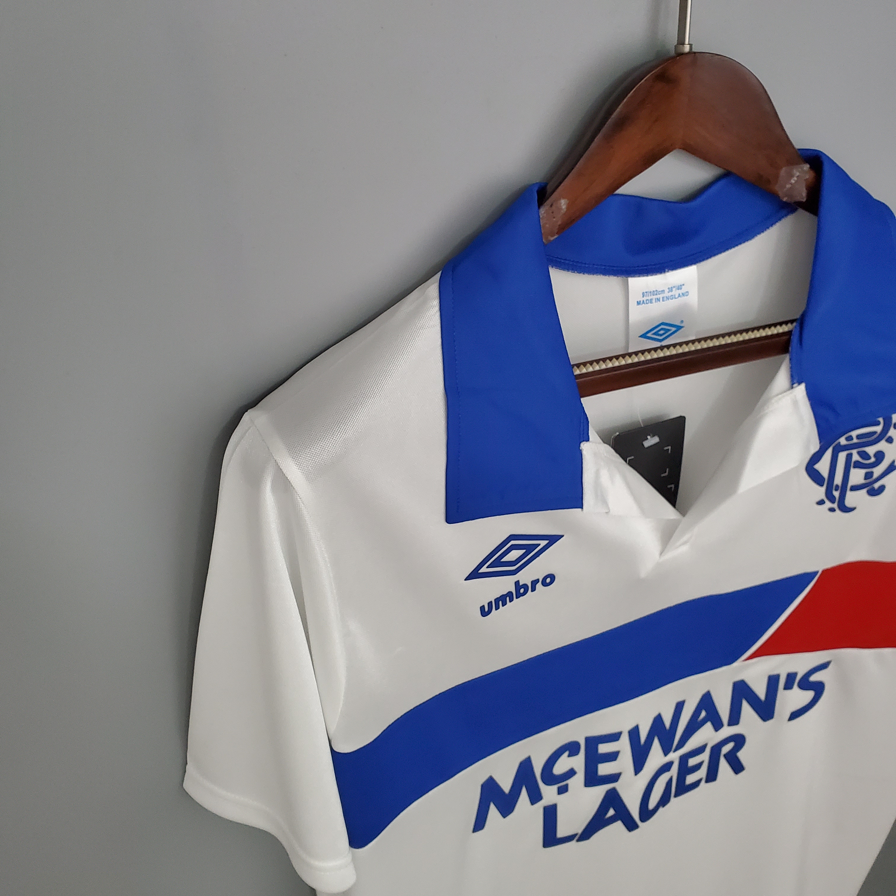 Retro Glasgow Rangers 1994 Away Stadium Jersey - ManixJersey