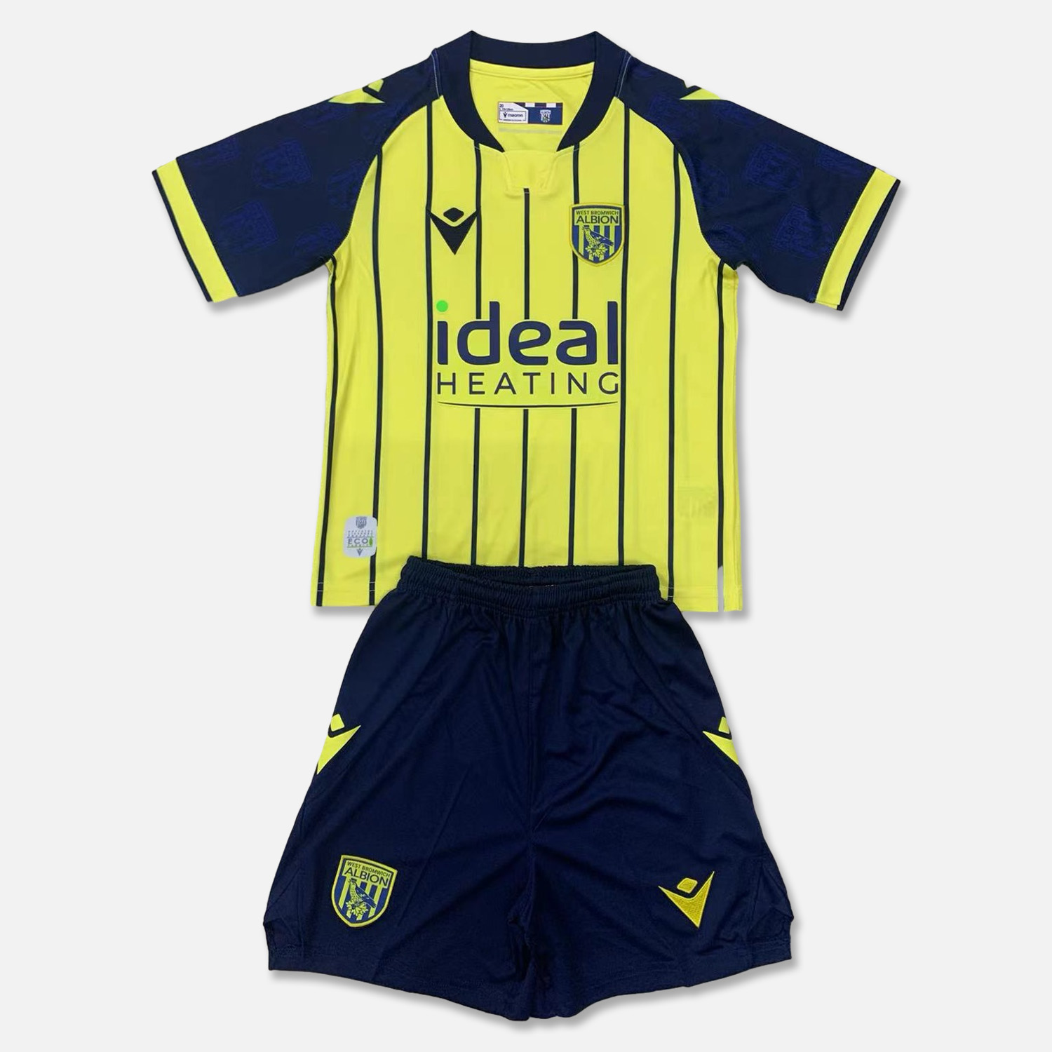 West Bromwich 24-25 Away Kids Kit - ManixJersey
